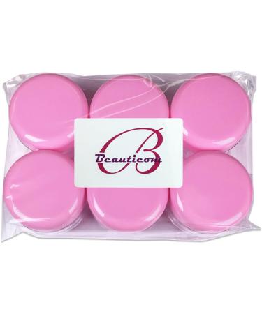 Buy Beauticom 30 Pack Clear 30ml Round Jars with Pink Screw Cap - Ideal for DIY Lip Balm Creams Lotions & More - BPA Free International Shipping - Buy Online on SooperMarket.com