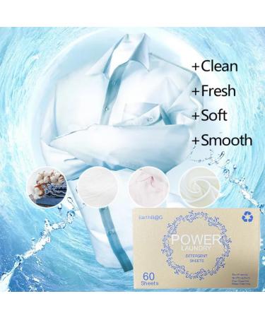 EarthB G Laundry Detergent Sheets - Fresh Scent Eco-Friendly & Liquidless - 240 Sheets Plastic Jug-Free Shipping Worldwide - Buy Online on SooperMarket.com