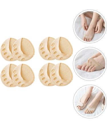 DOITOOL Womens 20 Pairs Cushion Honeycomb Metatarsalgia Socks - Invisible Half Toe Separator Non-Slip Sandals - Buy Online on SooperMarket.com