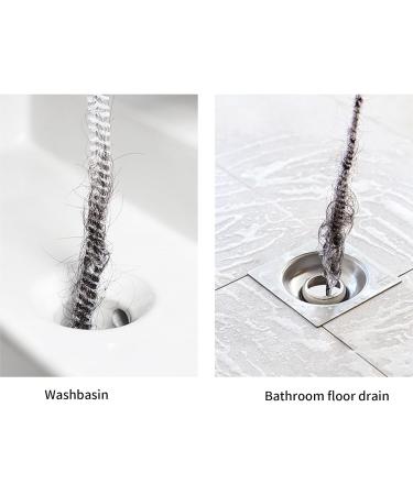 4Pcs Sewer Drain Cleaning Brush Bendable Sink Overflow Drain Brush For Bathroom Sewer Hair Catcher Flexible Cleaner Flexible Drain Brush Long Nylon Cleaner - Buy Online on SooperMarket.com