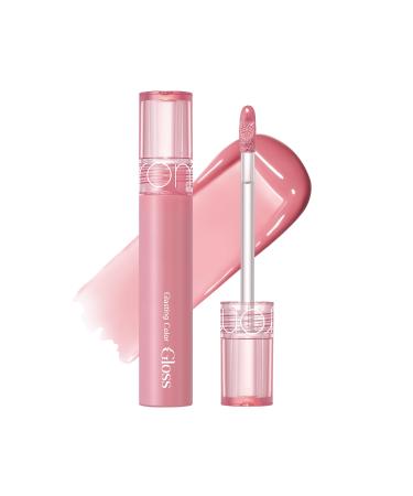 rom&nd Glasting Color Gloss (01 PEONY BALLET) | Kbeauty Plumping Glossy Moisturizng Natural Color Long-lasting Light Pink