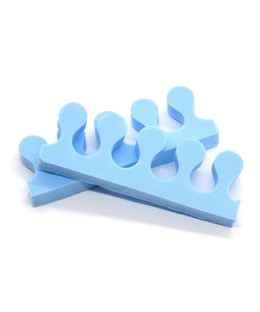 PrettyClaw Foam Toe Separators - 24 Pieces - Nail Polish Toe Spacers in Orange, Gray, Blue - Pedicure Toe Separators for Perfectly Polished Toenails - Buy Online on SooperMarket.com
