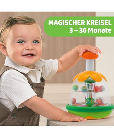 Chicco Magic Gyro Toy - Interactive Screeching Toy with Mirror for Babies & Toddlers (6-36 Months) - Perfect Gift for Learning Cause and Effect - Buy Online on SooperMarket.com