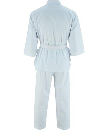Jaguar 2023 Taekwondo Gi Uniform Set 8oz Ultra Light TKD Suit with Belt - White 0000 for Kids & Adults - Buy Online on SooperMarket.com
