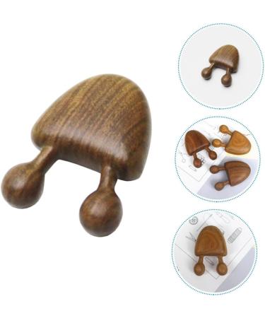 Anneome 1pc Massage Comb Muscle Roller Massager Small Massager Wooden Body Acupoint Massager Acupressure Roller Massager Wooden Acupoint Massager Green Sandalwood Whole Body Pendant - Buy Online on SooperMarket.com