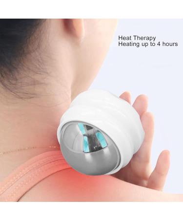 Cold Massage Scooter Ball | Stainless Steel Hot & Cold Massage Device for Back & Neck Pain Relief - Buy Online on SooperMarket.com