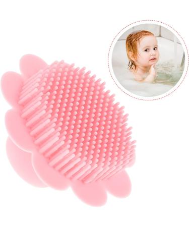 Healvian Silicone Baby Bath Brush Set - Gentle Skin Care and Massage for Newborns - 2 Pack 10x10x5cm - Buy Online on SooperMarket.com