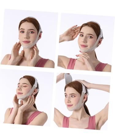 minkissy Firming Facial Belt 1pc Thin Belt V Shaped Eliminator Double Chin Strap V Line Belt Strap Chin Reducer Strap Facial Slimming Strap Cheek Belt Tape Chin Lift Band Miss Silica Gel - Buy Online on SooperMarket.com