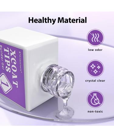 btartboxnails XCOATTIPS Builder Gel for Nails - Long-lasting No Chipping Salon Effect - 15ml - Buy Online on SooperMarket.com