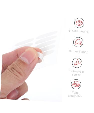 2 Lace Double Eyelid Stickers - Invisible Eye Tape Makeup Kit for Natural Look | Comfortable Eyelid Patches for Girls - Buy Online on SooperMarket.com
