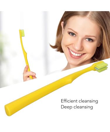 5-Piece Yellow Braces Care Set | Soft & V-Shaped Orthodontic Toothbrush | Interdental Brush for Effective Dental Hygiene - Buy Online on SooperMarket.com