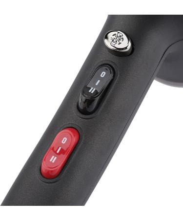 Blow Dryer with 2 Nozzle 2000w Hot Cold Wind Hair Dryer Household Electric Blower for Hair Styling for Women Curly Hair(US Plug 110V) - Buy Online on SooperMarket.com