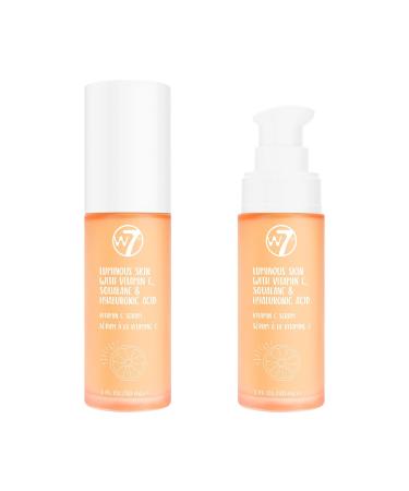 W7 Luminous Skin Vitamin C Serum - Hydrating Hyaluronic Acid Cream for Glowing Skin | International Shipping Available - Buy Online on SooperMarket.com