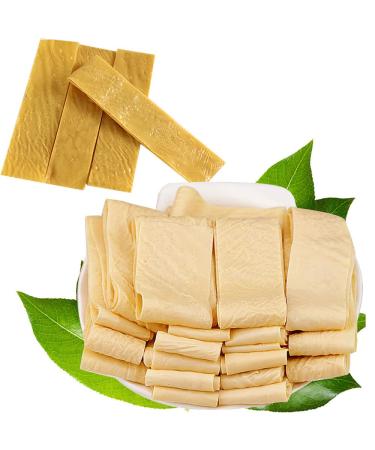 tofu skin sheets 8.4 oz/240g (120gx2 pack) Asian tofu skin Oil bean skin Hot pot ingredients Dry fried soybean tofu skin vegetarian food Vegetarianism Used for making stir fried dishes hot pot or cold dishes