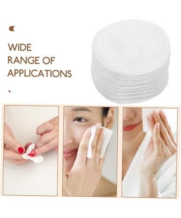 200 Pcs Skin-Friendly Organic Cotton Pads - Soft Makeup Remover & Toner Rounds - Reusable & Disposable Facial Cotton Pads - Buy Online on SooperMarket.com
