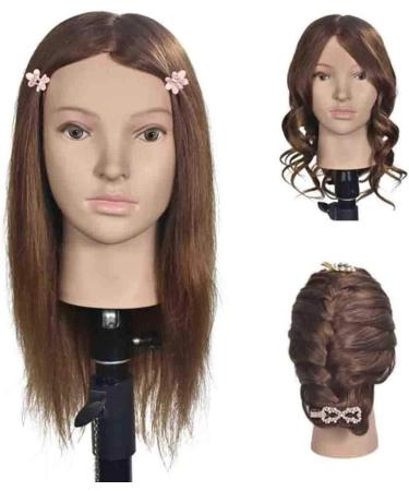 Tailor Puppet Female Model Head - Bridal Hair Exercise & Barber Training Dummy | Perfect for Perms & Coloring - Buy Online on SooperMarket.com