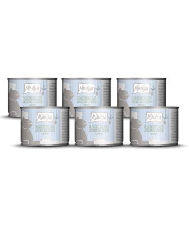 Mjamjam - Premium wet food for cats - blanched calf with delicious carrot on sauce 6 -pack (6 x 185 g) grain free with extra meat calf + carrot on sauce 185 g (6 Pack)