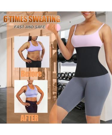 Huiming Sauna Suit Waist Trimmer for Women - Lower Belly Fat Plus Size Large-X-Large - Buy Online on SooperMarket.com
