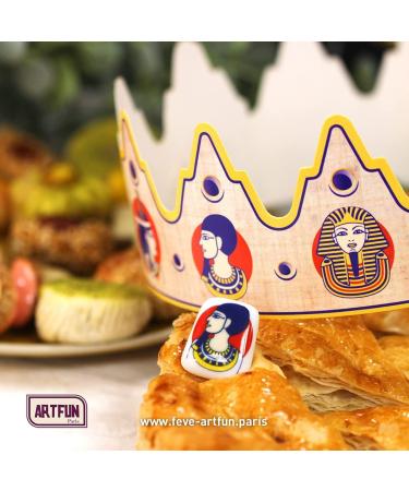 ArtFun Pack Epiphany 100 BEANS of Galette des Rois Au Fil du Nile - Feves des Rois Premium - Buy Online on SooperMarket.com