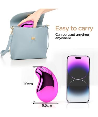 Utring Crystal Hair Eraser - Magic Hair Remover for Women and Men | Hair Removal Tool for Arms, Legs, Back | Fast, Reusable, Washable, Portable Epilator (Red) - Buy Online on SooperMarket.com
