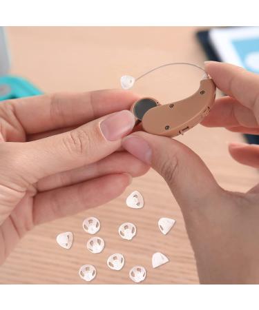 20 Pack Clear Hearing Aid Ear Domes - 10mm/8.5mm Invisible Silicone Tips for Hearing Aids - Buy Online on SooperMarket.com