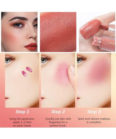 Soft Cream Liquid Blush Makeup - Dewy Lip and Cheek Tint (#04) 2.00 g - Pack of 1 - Buy Online on SooperMarket.com
