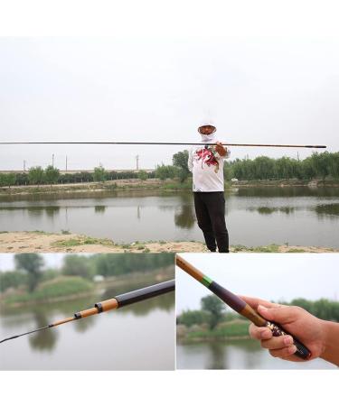 Buy Yadlcr 28 Hardening Karaoke Rod - 3.6m to 6.3m Carbon Fishing Rod | Super Hardness & Imitation Bamboo | International Shipping Available - Buy Online on SooperMarket.com