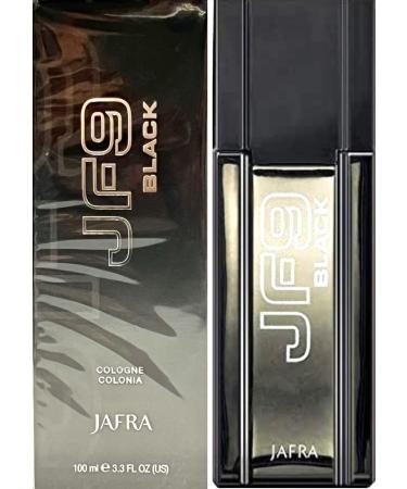 Jafra JF9 BLACK Cologne 3.3 fl. oz. Geranium Vetiver Grapefruit 3.3 Fl Oz (Pack of 1)
