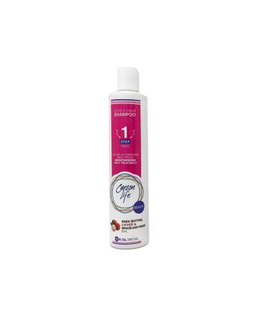 Carson Life Curly Hair Shampoo Paraben and Sulfate Free - 10 Oz - Designed For Curly & Wavy Hair - Shea Butter For Hydration Anti Frizz Shine and Bounce (Single) 10 Fl Oz (Pack of 1)