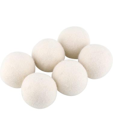 Alvinlite Wool Ball Wool Drying Ball Wool Softener Ball Household Replacement 6 Pieces 6 cm - Buy Online on SooperMarket.com
