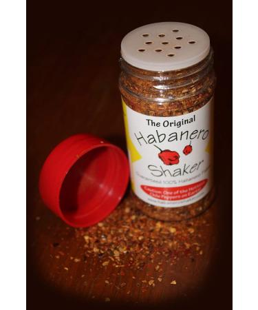 Habanero Shaker - 100% Custom Flaked Hot Habanero Chile Peppers 1.5oz (Pack of 1) - Buy Online on SooperMarket.com