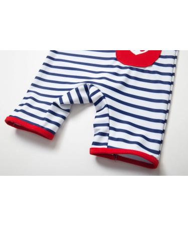 BONVERANO Baby Boy Long-Sleeve UV 50+ Swimsuit, 24 Months - One Zip Captain - Buy Online on SooperMarket.com