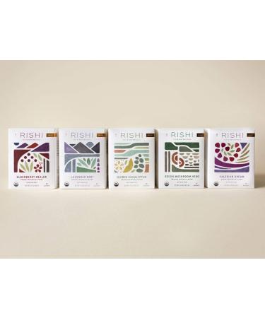 Rishi Tea Organic Turmeric Ginger Herbal Tea - Caffeine-Free, 15 Bags (1.75 oz) - Buy Online on SooperMarket.com