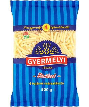Gyermelyi Short Macaroni Pasta (Rovidcso) 500g Pack of 2  - Buy Online on SooperMarket.com