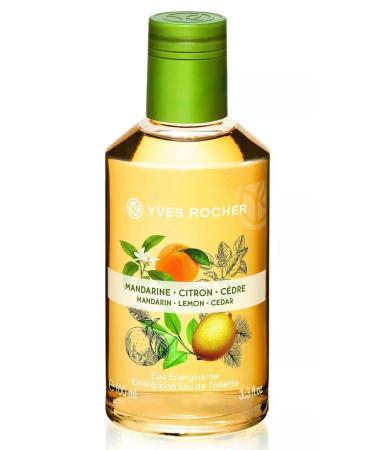 Yves Rocher Les Plaisirs Nature Mandarin Lemon Cedar Eau De Toilette 100 ml./3.3 fl.oz.