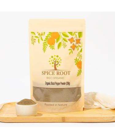 Certified Organic 250g Ground Black Pepper Powder - Premium Quality - Buy Online on SooperMarket.com