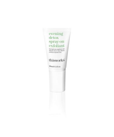 thisworks evening detox spray-on exfoliant: Skin Brightener 60ml | 2 fl oz