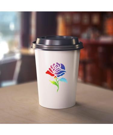 64 Piece Reusable Flower Plant Stencils for Painting on Various Surfaces - DIY Art and Craft Templates for Wood, Walls, Fabric, and More - Buy Online on SooperMarket.com