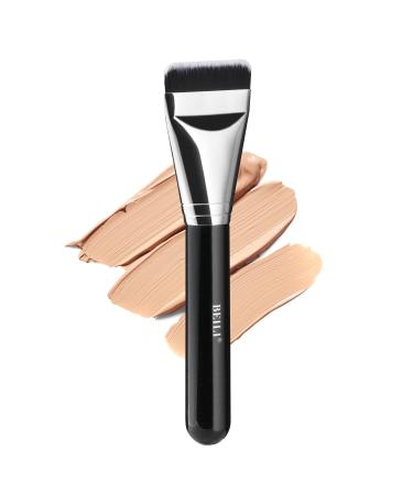 BEILI Foundation Brush Flat Makeup Brush for Foundation Ultra Fine Brush Blush Concealer Brush Ultra Fine Makeup Brush Liquid Powder Brush Applicator