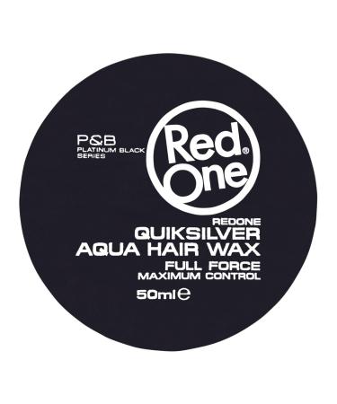 Redone Hair Styling Aqua Wax Grey 50 ml | Firm Hold | Hair Gel Wax | Ultra Hold | Men & Women Hair Wax | Manol Mixcherry Scent | Maximum Control
