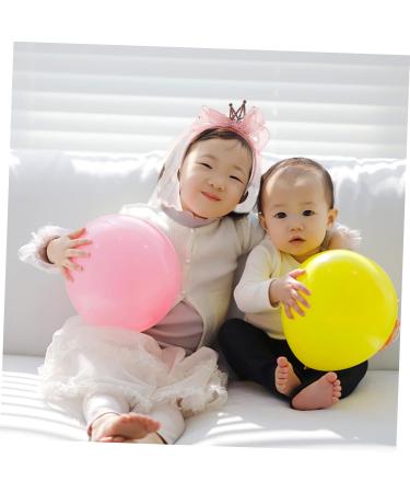 minkissy Headband Hair Wreath Princess Mesh Princess Crown Bow Veil Hair Bobbles Birthday For Girls Veil Princess Hairpiece Fabric Pink Sequins Crown 47x12cm Pink - Buy Online on SooperMarket.com