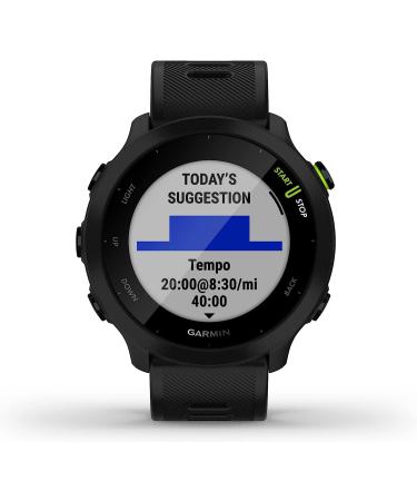 Garmin Forerunner 55 GPS Running Smartwatch  Black - Buy Online on SooperMarket.com
