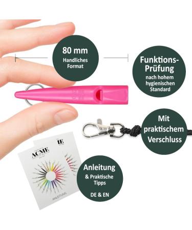 Buy Acme Dog Whistle No. 211.5 - Original English Whistle with Black Pipe Band for Effective Dog Training | Free Instructions Included - Buy Online on SooperMarket.com