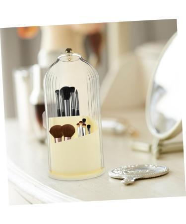 OFFSCH Eyeliner Pencil Makeup Brush Holder with Lid Cosmetics Desktop Organizer To Rotate Baby Brush Case - Buy Online on SooperMarket.com