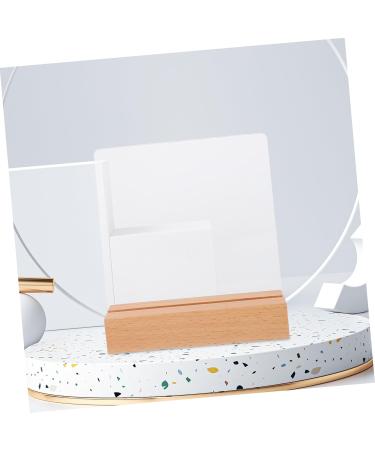 AOKWAWALIY Nail Display Board False Nail Board False Nail Training Acrylic Nail Display Stand Small Acrylic Sign Holder Nail Art Display Board Fake Nails Storage Box Manicure Wood - Buy Online on SooperMarket.com