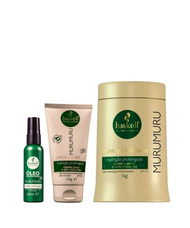 Haskell Murumuru Kit Mask & Leave-in & Oil Concentrate