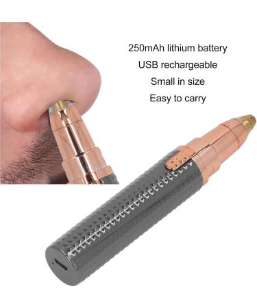 Buy Electric Eyebrow Hair Remover & Facial Hair Trimmer for Women - Painless & Portable with LED Light - Perfect for Lips & Nose (Black - Buy Online on SooperMarket.com