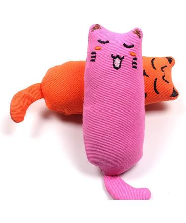 Legendog 5Pcs Catnip Toy - Bite Resistant Cat Chew Toy for Cats - Catnip Filled Cartoon Mice - Multicolor - Buy Online on SooperMarket.com