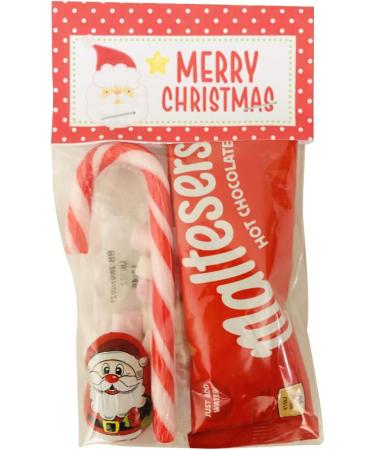Santa Christmas Eve Box Malteasers Hot Chocolate Marshmallows Mini Choc & Candy Cane Hot Choc Gift Stocking Filler Snowman Soup - Buy Online on SooperMarket.com