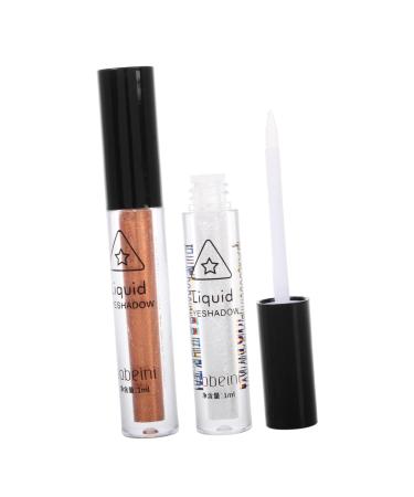 Healvian 2pcs Eye Shadow Pencil Makeup Eyeshadow Matte Eyeshadow Eye Liner Pencil Liner Silver Liquid